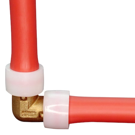 1/2 In. PEX-A Barb Brass 90-Degree Elbow Fitting